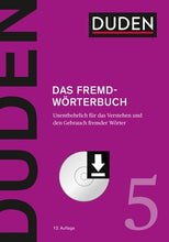 Lade das Bild in den Galerie-Viewer, Duden – Das Fremdwörterbuch: Unentbehrlich für das Verstehen und den Gebrauch fremder Wörter
