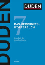 Lade das Bild in den Galerie-Viewer, Duden – Das Herkunftswörterbuch: Etymologie der deutschen Sprache
